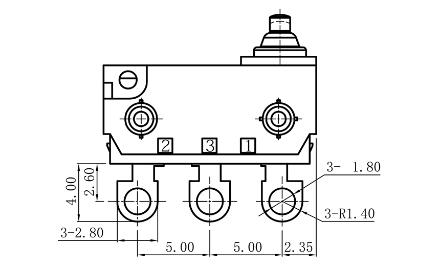 china micro switch 12v diagram