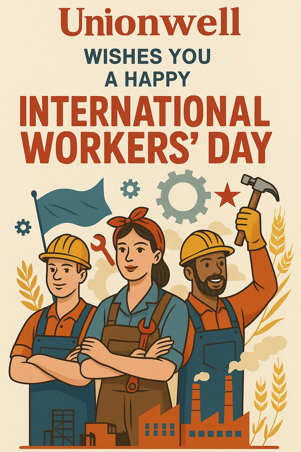 Unionwell wishes you a happy International Workers' Day