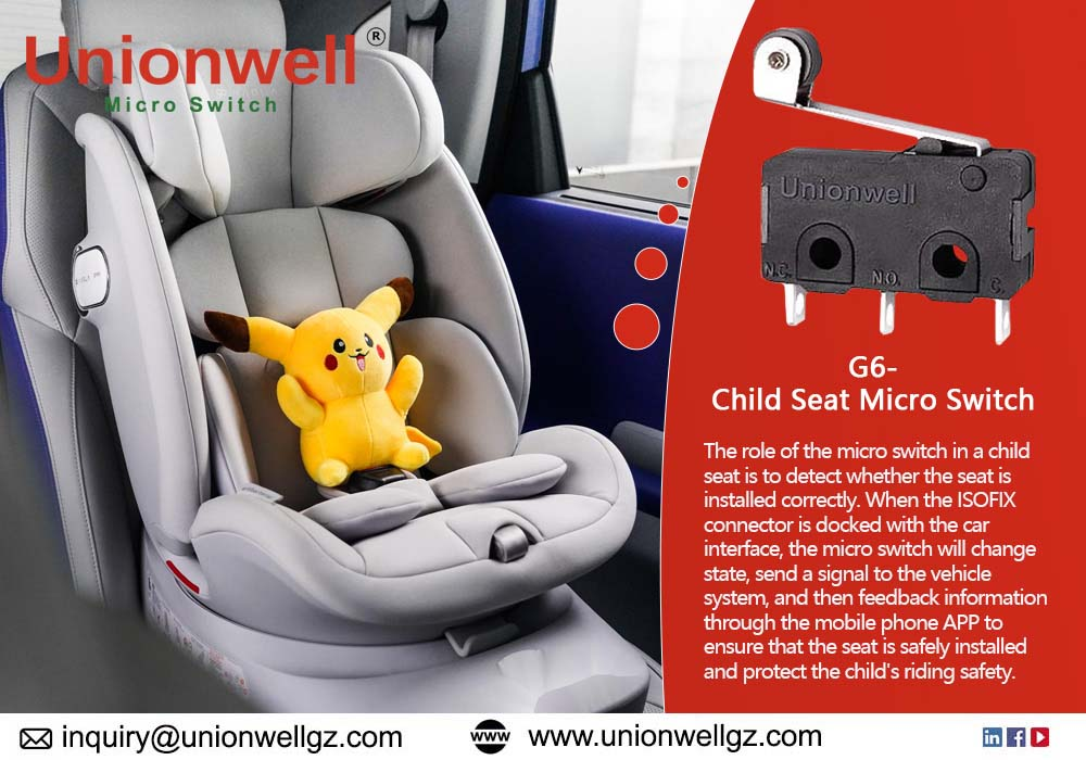 Child Seat Safety Starts Here: How the Unionwell G6 Micro Switch Adds Value to Your Product