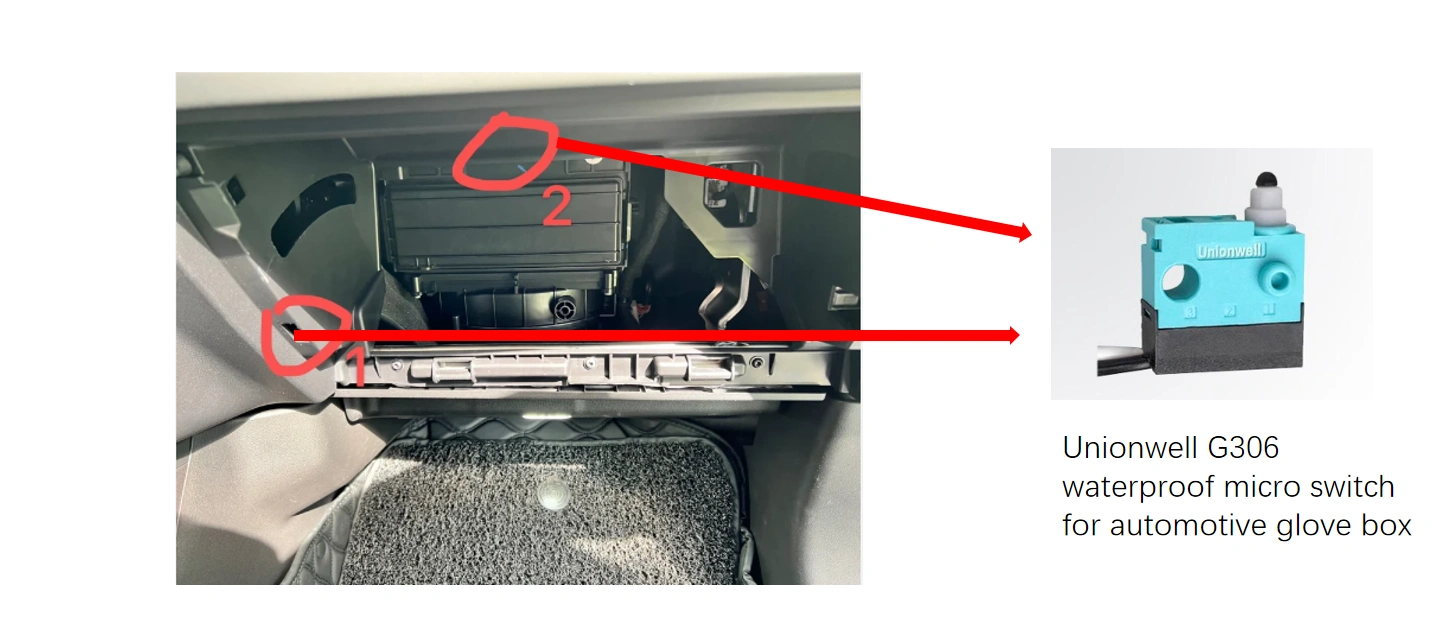Unionwell_G306_waterproof_micro_switch_for_automotive_glove_box.webp