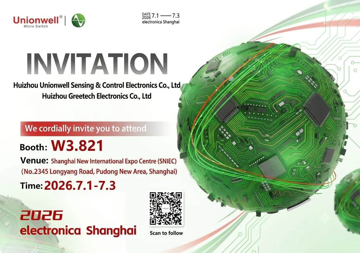 Unionwell Micro Switch Manufacturer to Exhibit at electronica Shanghai 2026