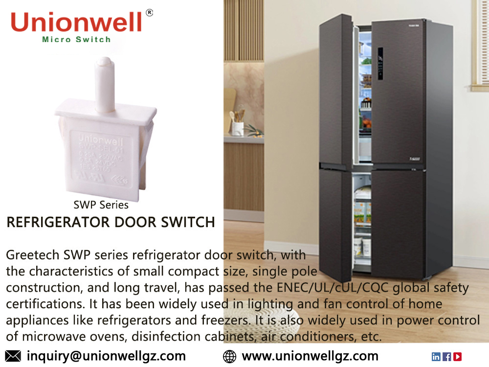 Refrigerator Door Switches for Interior Lighting: Working Principle, Selection and Customization